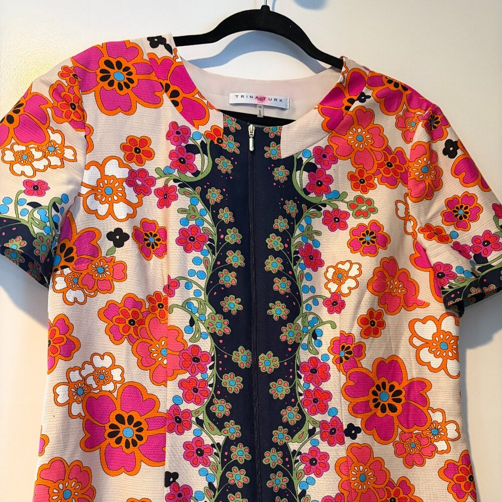 Trina Turk Arboretum Floral Dress size 12